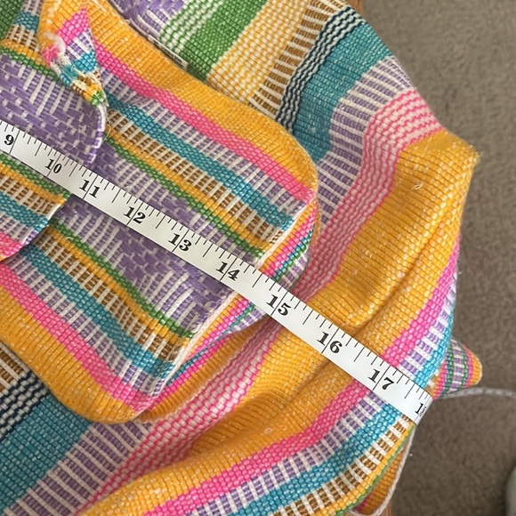 “Colorful snap sack- made in Mexico” - Picture 9 of 12